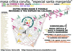 Masa Cr&iacute;tica Coru&ntilde;a "Especial Santa Margarida"
