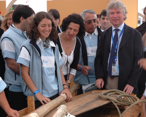 Na carpa da construción da dorna